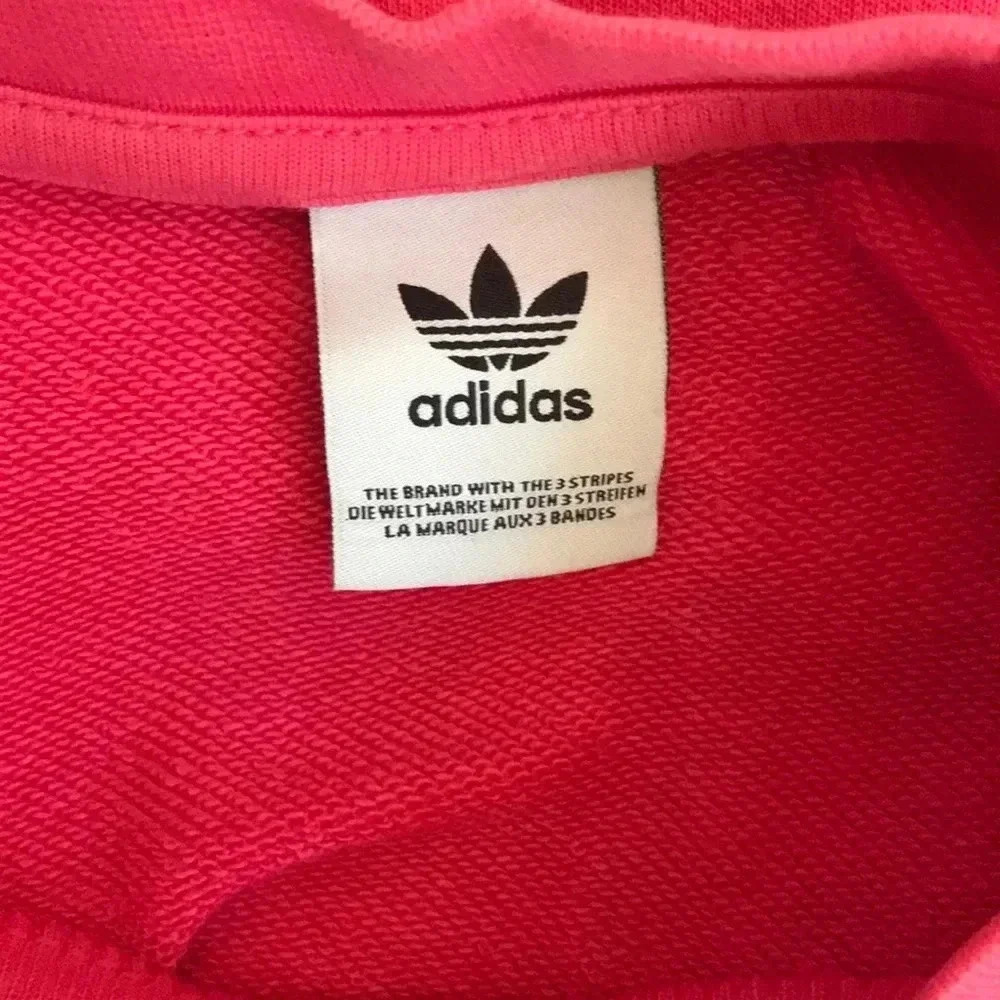 Adidas Trefoil Pink Sweatshirt - Picture 4 of 4